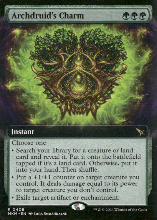 Murders at Karlov Manor Archdruid's Charm (Extended Art) #408