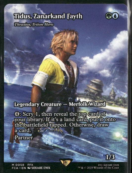 FINAL FANTASY: Through the Ages Tidus, Zanarkand Fayth #58