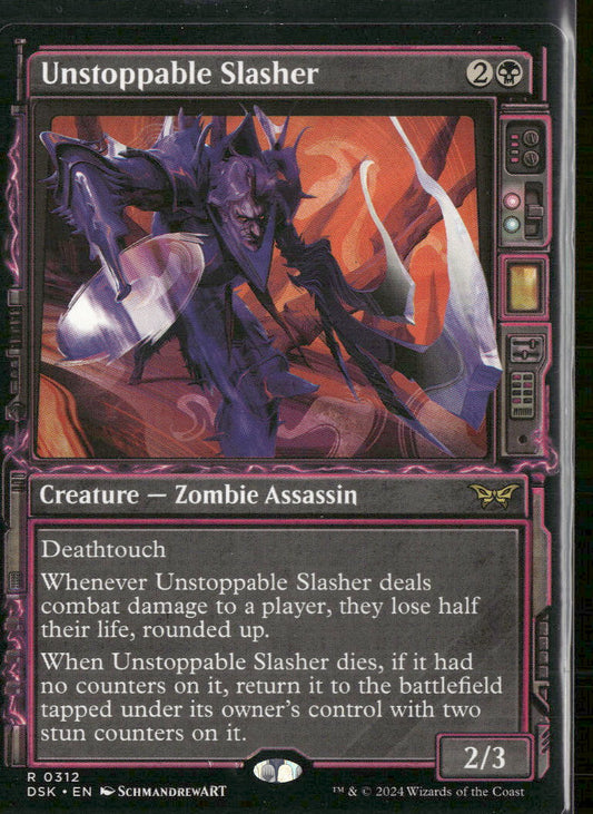 Duskmourn: House of Horror Unstoppable Slasher (Showcase) #312