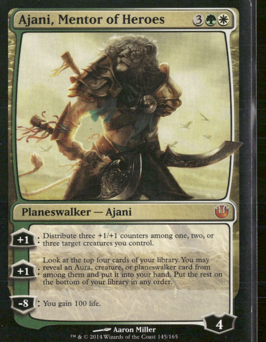 Journey Into Nyx Ajani, Mentor of Heroes #145