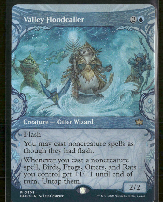 Bloomburrow Valley Floodcaller (Showcase) #308