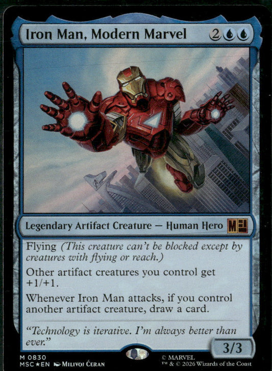 Commander: Marvel Super Heroes Iron Man, Modern Marvel #830