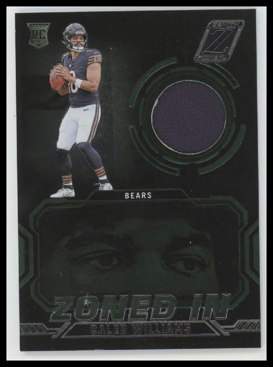 2024 Panini Zenith Zoned In Caleb Williams #ZI-CWS
