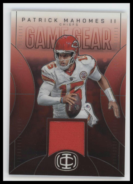 2025 Panini Authentically Mahomes Icon Collection Patrick Mahomes II #GG-3