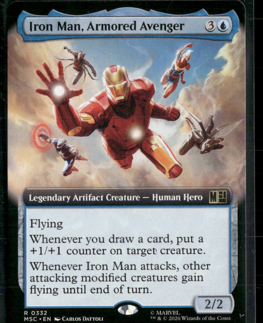Commander: Marvel Super Heroes Iron Man, Armored Avenger (Extended Art) #332