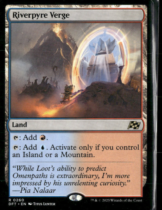 Aetherdrift Riverpyre Verge #260