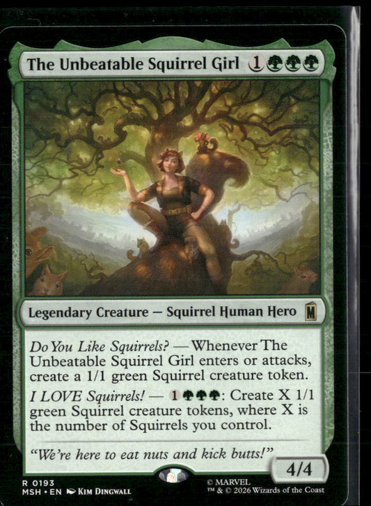 Marvel Super Heroes The Unbeatable Squirrel Girl #193