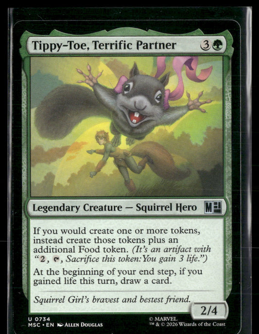 Commander: Marvel Super Heroes Tippy-Toe, Terrific Partner #734