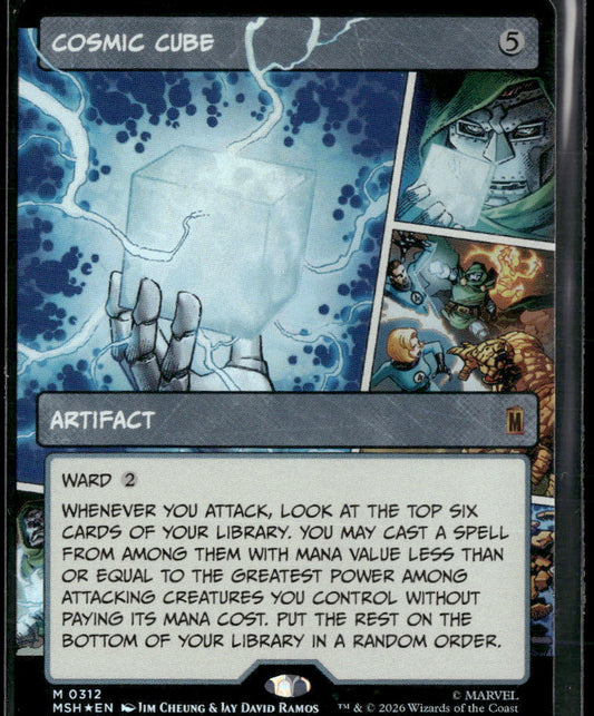 Marvel Super Heroes Cosmic Cube (Borderless) (0312) #312