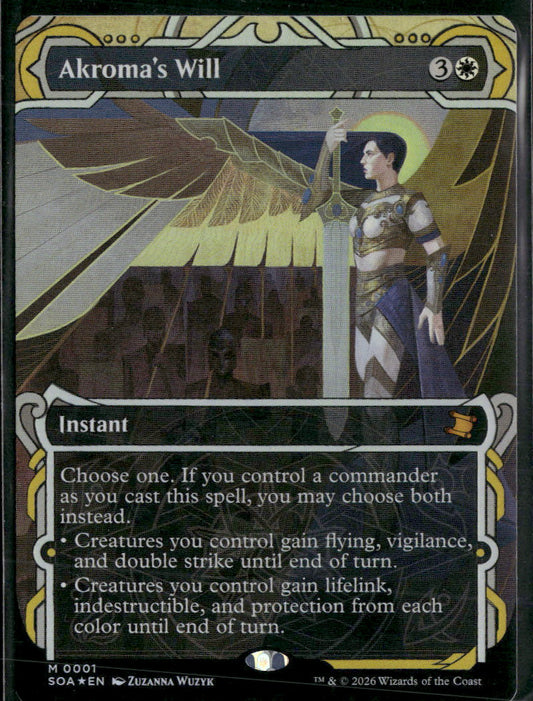 Secrets of Strixhaven: Mystical Archive Akroma's Will #1