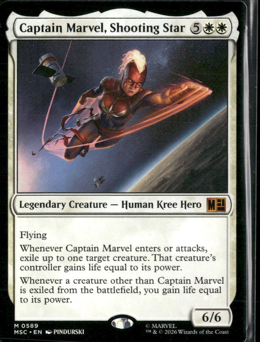 Commander: Marvel Super Heroes Captain Marvel, Shooting Star #589