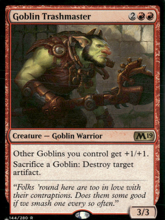 The List Reprints Goblin Trashmaster #144