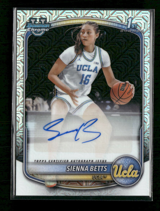 2025 Bowman Chrome Prospects Mojo Refractor Sienna Betts Auto #BCP-13
