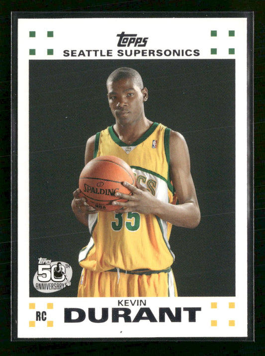 2007-08 Topps Rookie Set Kevin Durant #2