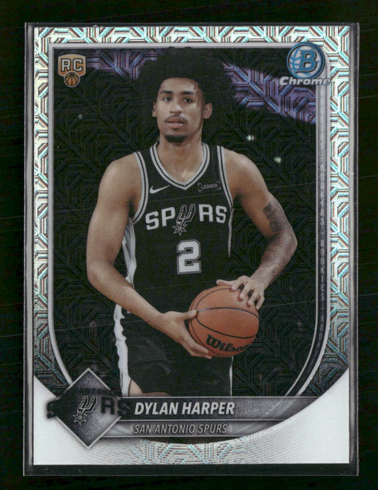 2025-26 Bowman Chrome Mojo Refractors Dylan Harper #BCV-2