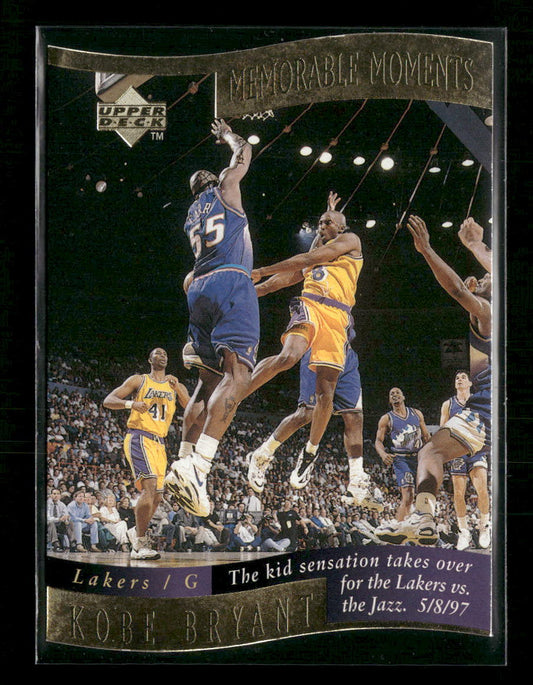 1997-98 Collector's Choice Memorable Moments Kobe Bryant #4