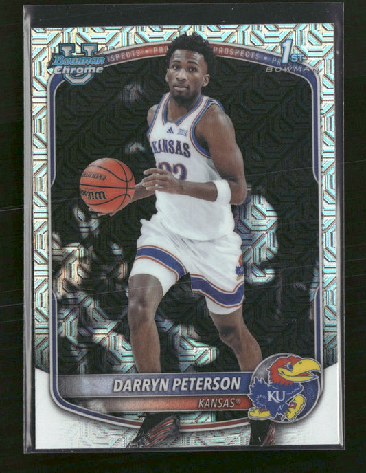 2025-26 Bowman Chrome Prospects Mojo Refractor Darryn Peterson #BCP-2