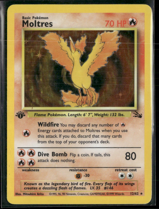 Fossil Moltres (12) #12/62