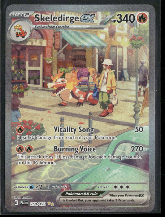 SV02: Paldea Evolved Skeledirge ex #258/193