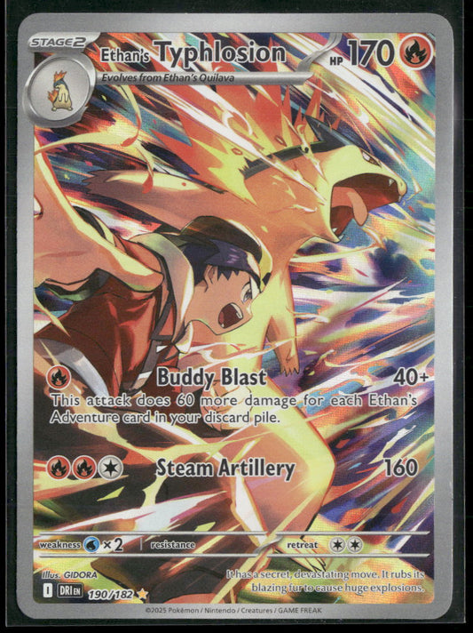 SV10: Destined Rivals Ethan's Typhlosion #190/182