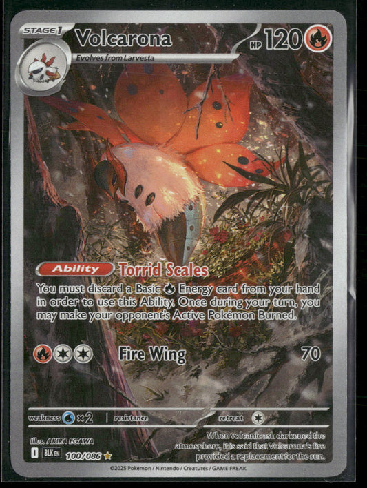SV: Black Bolt Volcarona #100/086