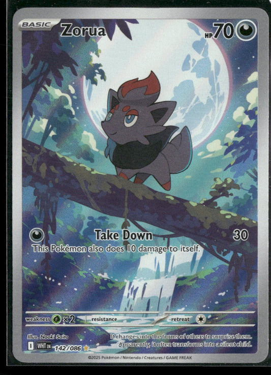SV: White Flare Zorua #142/086