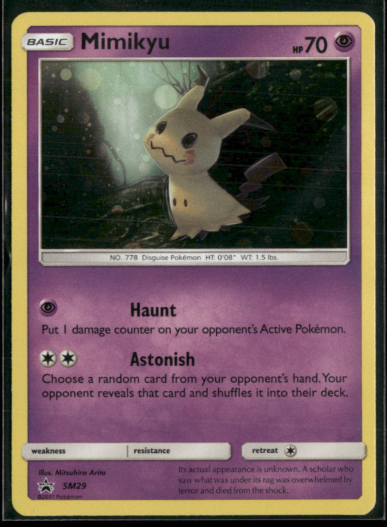 SM Promos Mimikyu #SM29
