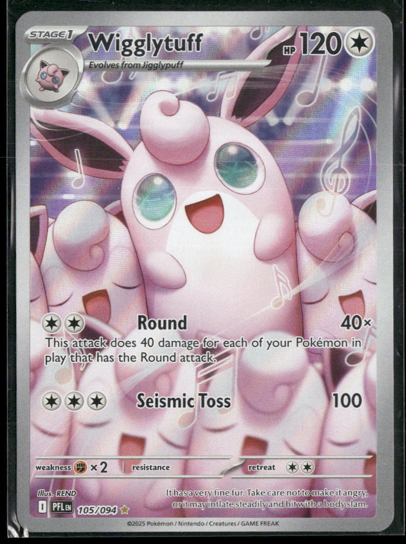 ME02: Phantasmal Flames Wigglytuff #105/094