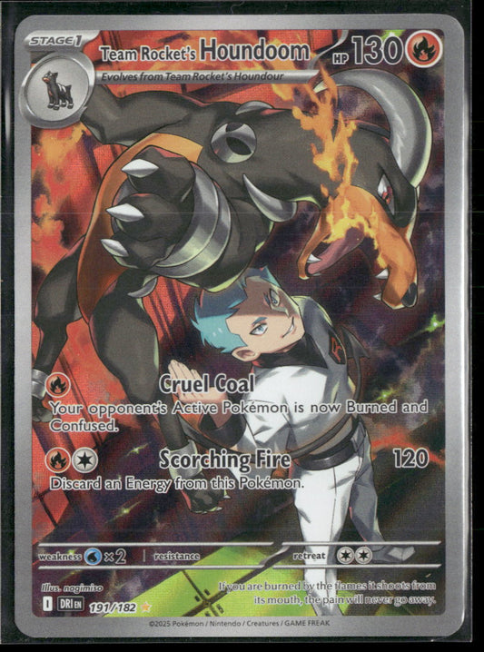 SV10: Destined Rivals Team Rocket's Houndoom #191/182