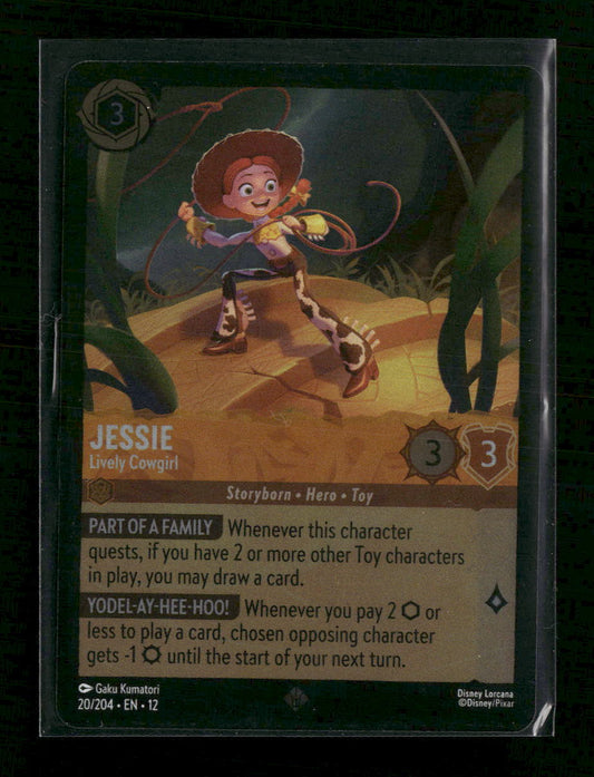 Wilds Unknown Jessie Cold Foil #20/204