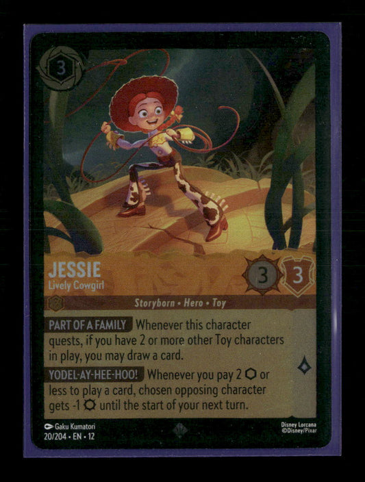 Wilds Unknown Jessie Cold Foil #20/204