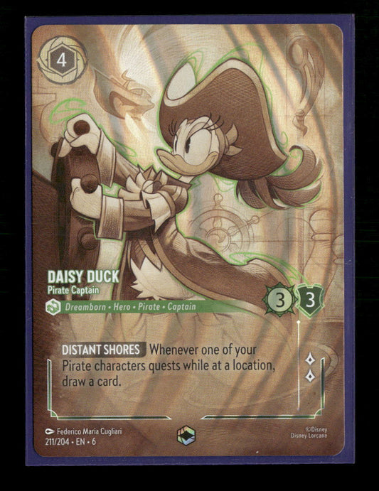 Azurite Sea Daisy Duck (Enchanted) #211/204