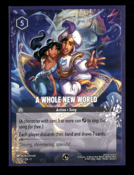 Disney Lorcana Promo Cards A Whole New World #10