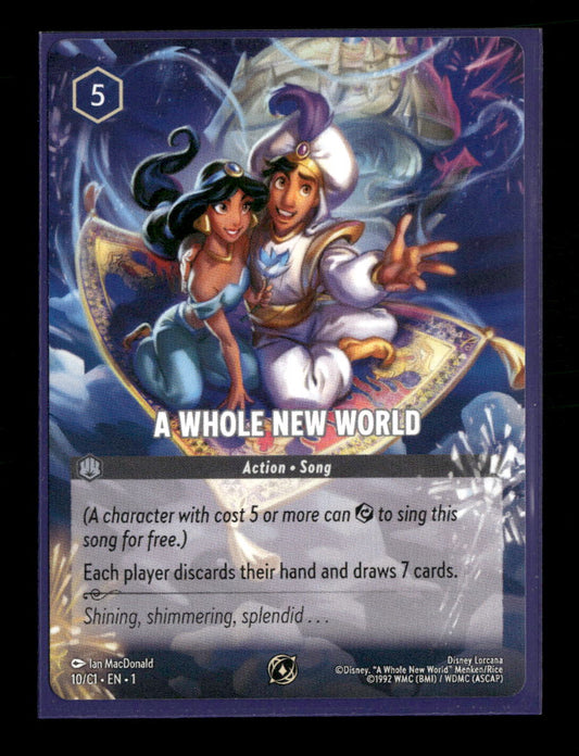 Disney Lorcana Promo Cards A Whole New World #10