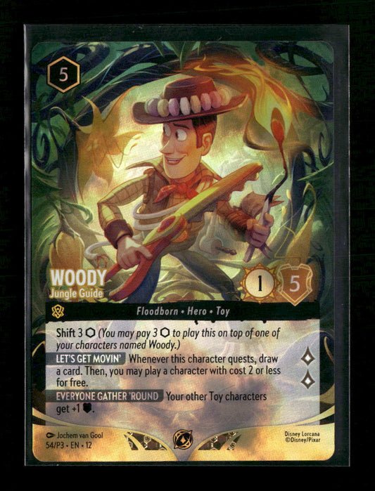Disney Lorcana Promo Cards Woody (Championship) #54