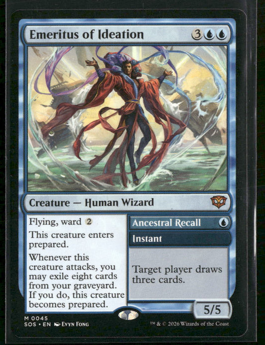 Secrets of Strixhaven Emeritus of Ideation #45