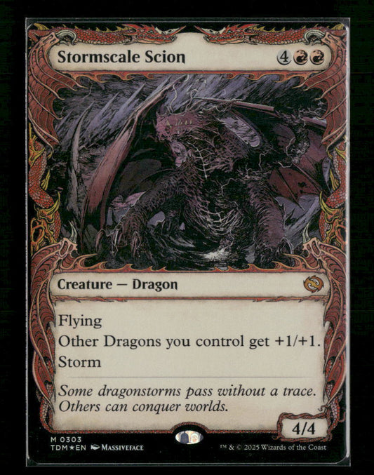 Tarkir: Dragonstorm Stormscale Scion (Showcase) Foil #303