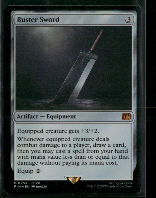 FINAL FANTASY Buster Sword Foil #255
