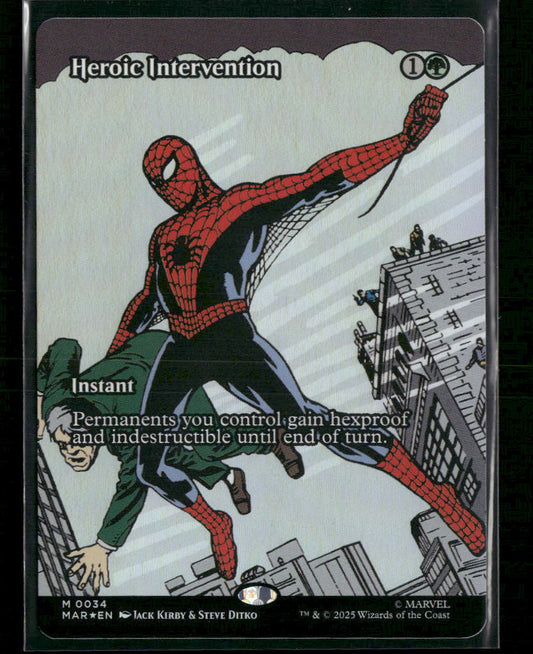 Marvel Universe Eternal-Legal Heroic Intervention (Borderless) Foil #34