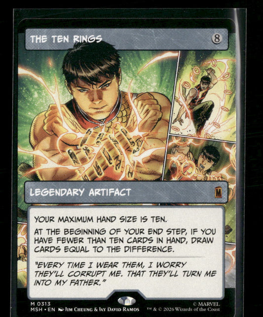 Marvel Super Heroes The Ten Rings (Borderless) #313