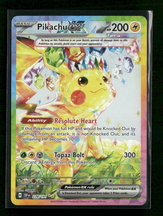 SV08: Surging Sparks Pikachu ex #238/191