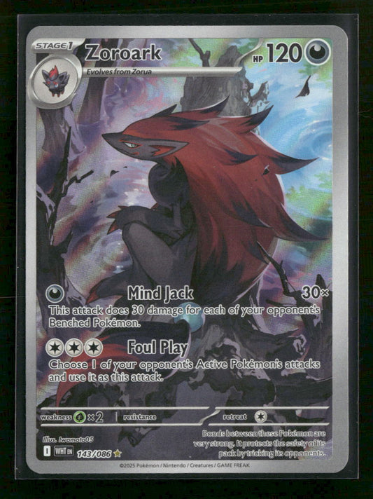 SV: White Flare Zoroark #143/086