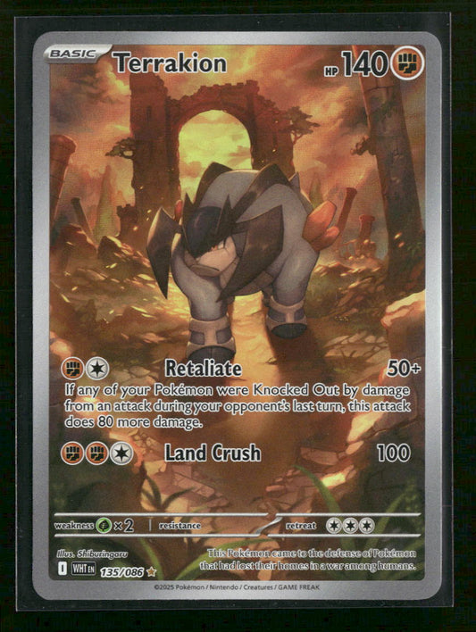 SV: White Flare Terrakion #135/086