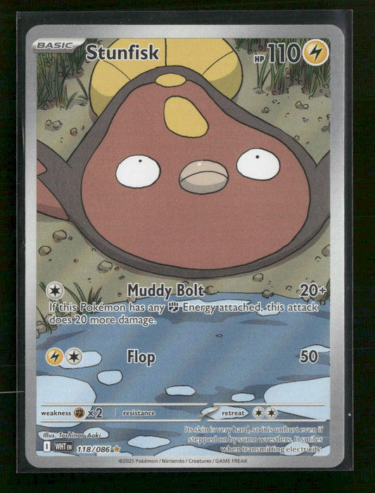SV: White Flare Stunfisk #118/086