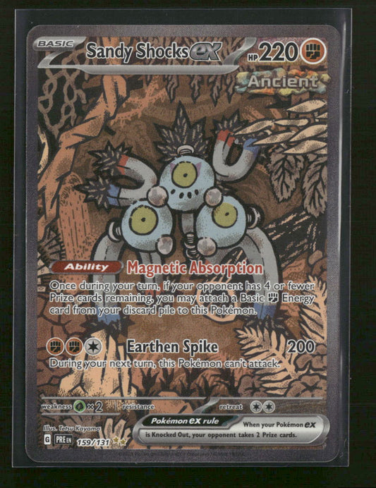 SV: Prismatic Evolutions Sandy Shocks ex #159/131