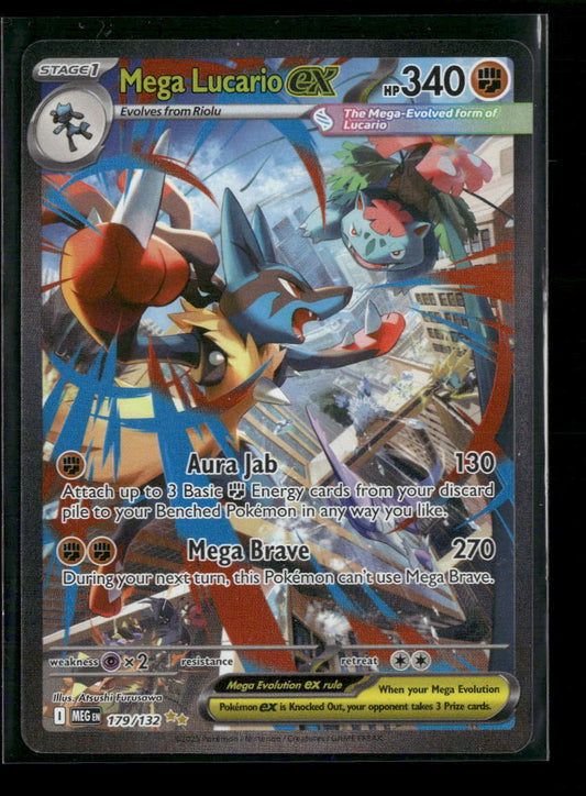 ME01: Mega Evolution Mega Lucario ex #179/132
