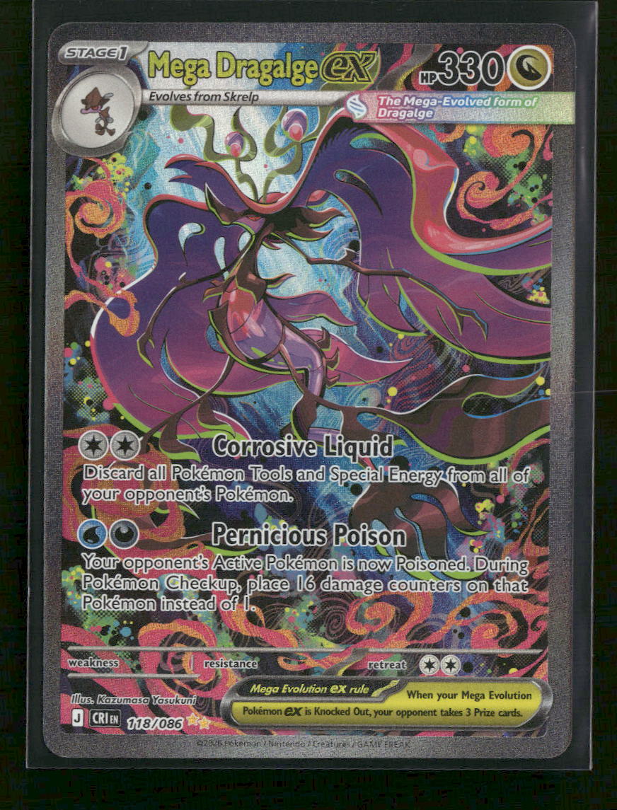 ME04: Chaos Rising Mega Dragalge ex #118/086