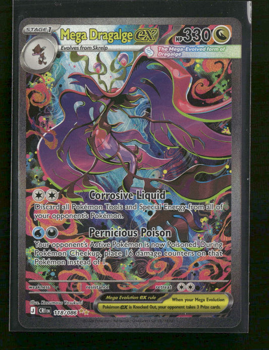 ME04: Chaos Rising Mega Dragalge ex #118/086