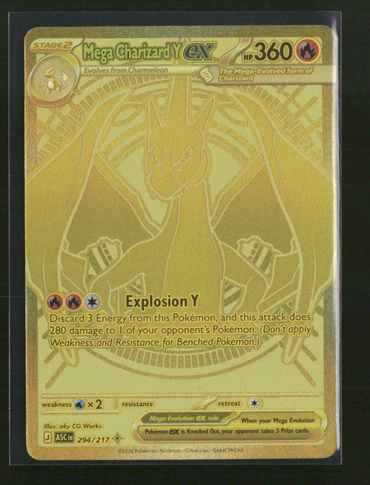 ME: Ascended Heroes Mega Charizard Y ex #294/217