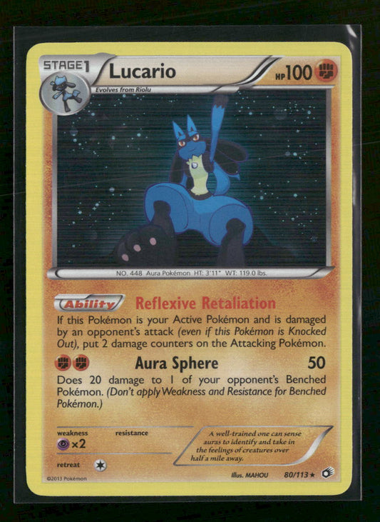 Legendary Treasures Lucario #80/113
